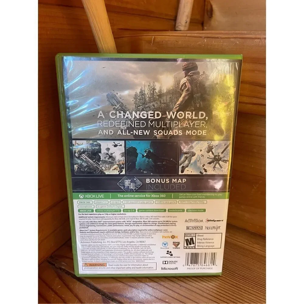 Call of Duty: Ghosts for Xbox 360 XBOX 360 Action / Adventure (Video Game)